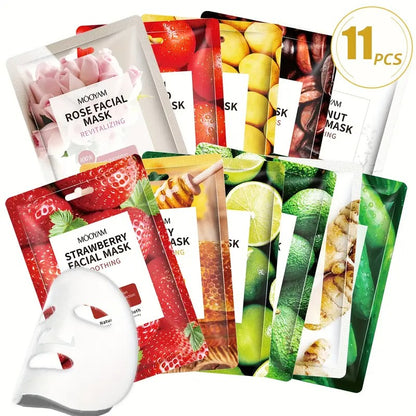 LureaGlow™ Fruit Fusion Mask Set