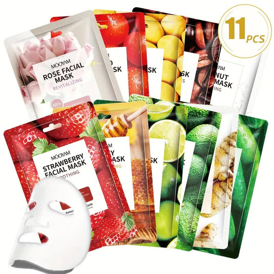 LureaGlow™ Fruit Fusion Mask Set